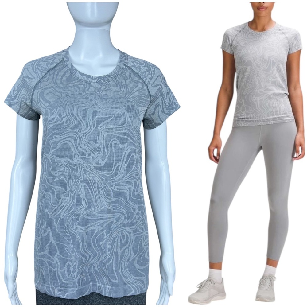 Lululemon Swiftly Tech Short Sleeve Shirt Top Size 8 RARE Workout Gym Athleisure
